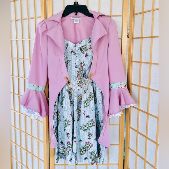 Hell Bunny Jackets & Blazers - Mad Hatter Adult Costume size medium